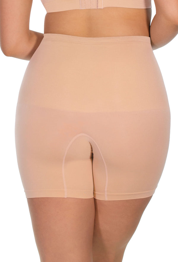 Targeted Tummy Control Stay-Up Shorts | Silicone Band - 2 Pack