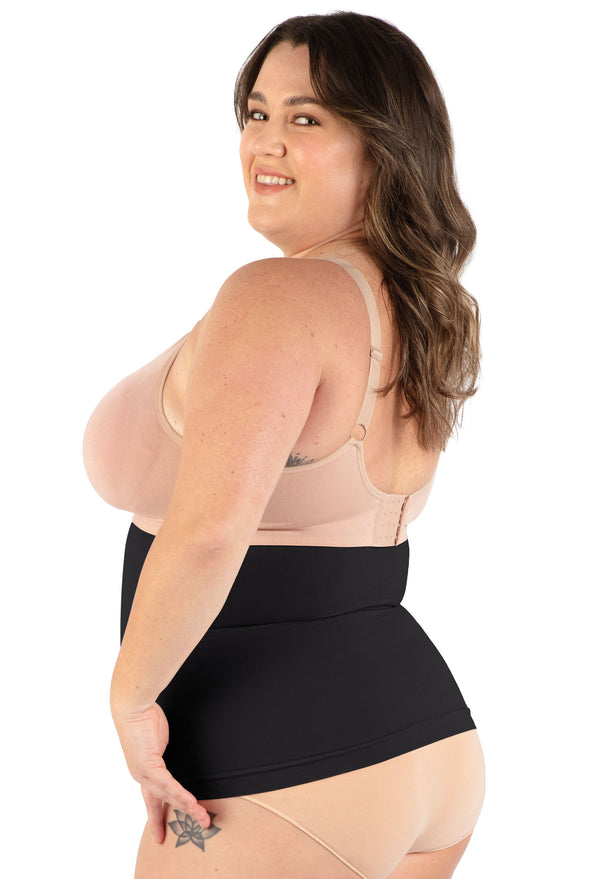 Cotton Seamless Post-Surgery Support Belly Band - 2 Pack