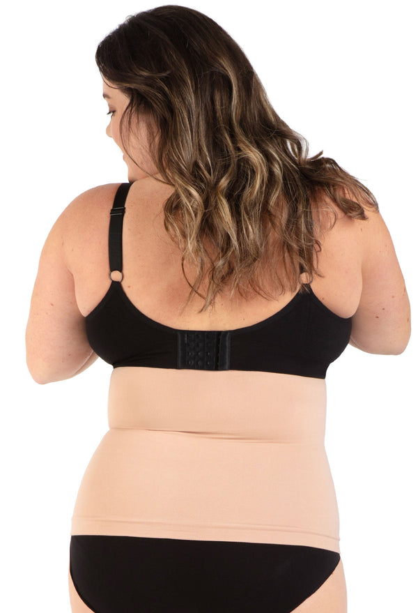Cotton Seamless Post-Surgery Support Belly Band - 2 Pack