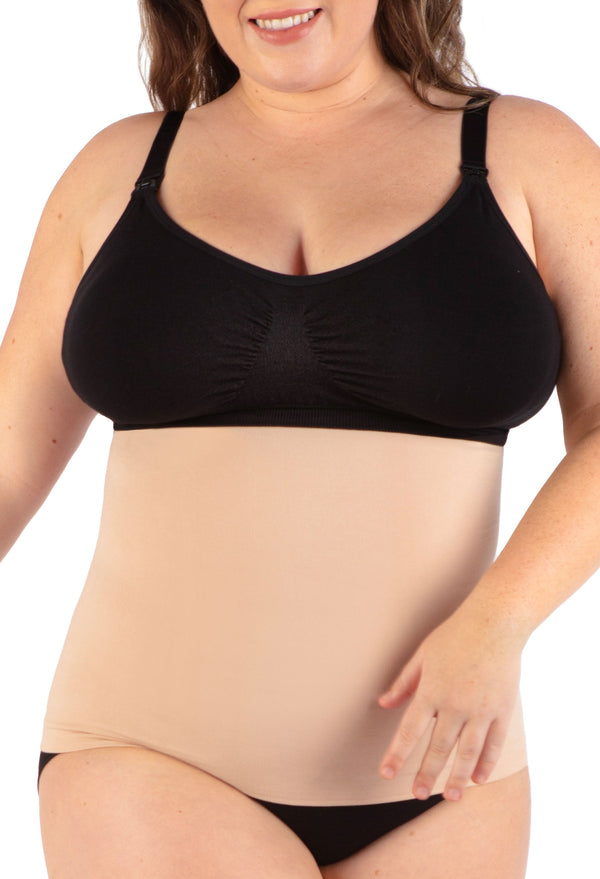 Cotton Seamless Post-Surgery Support Belly Band - 2 Pack