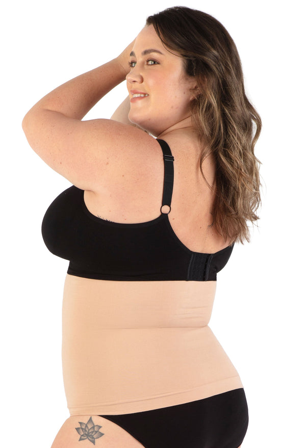 Cotton Seamless Post-Surgery Support Belly Band - 2 Pack