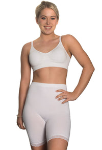 Post Surgery Comfort Long Shorts | Seamless Cotton Blend