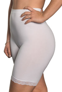 Post Surgery Comfort Long Shorts | Seamless Cotton Blend