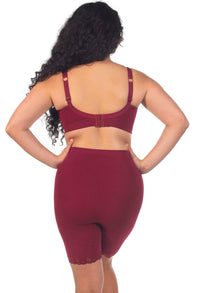 Post Surgery Comfort Long Shorts | Seamless Cotton Blend