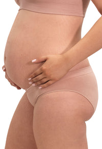 Maternity V-Waist Bamboo Bikini - 7 Pack