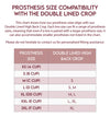Double Lined Wire Free High Back Crop Bra & Prosthesis Set