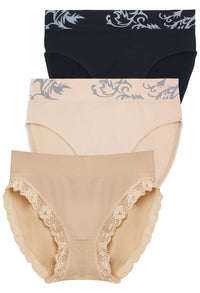 Contour High-Cut Brief | 3 Pack Bundle