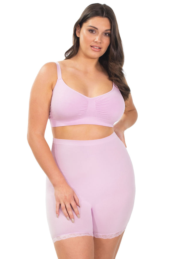 股ずれ防止 ハイライズ プチ コットンリッチ ショーツ