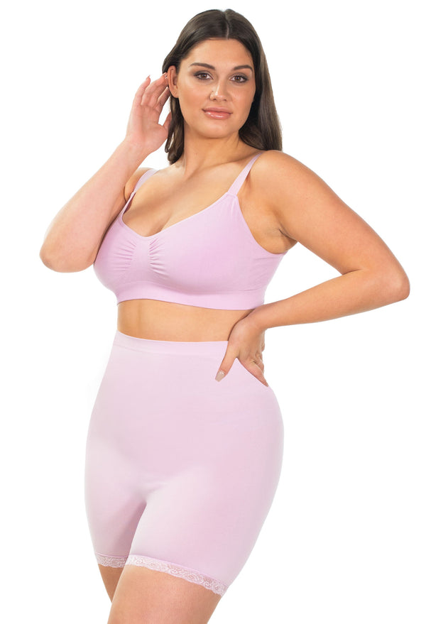 股ずれ防止 ハイライズ プチ コットンリッチ ショーツ