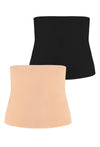 Cotton Seamless Tummy Control Belly Band - 2 Pack