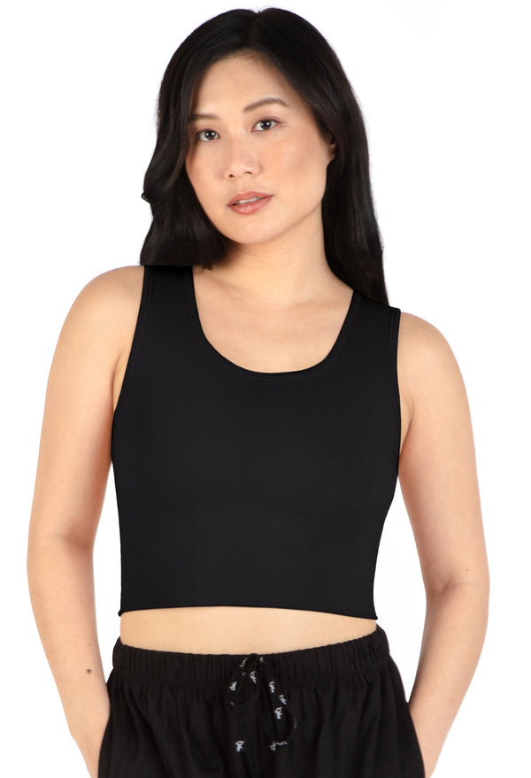 Cotton Chest Binder Crop Tank