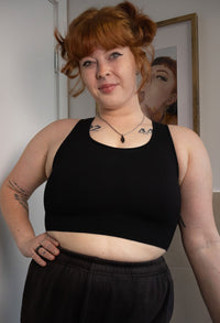 Cotton Chest Binder Crop Tank - 2 Pack