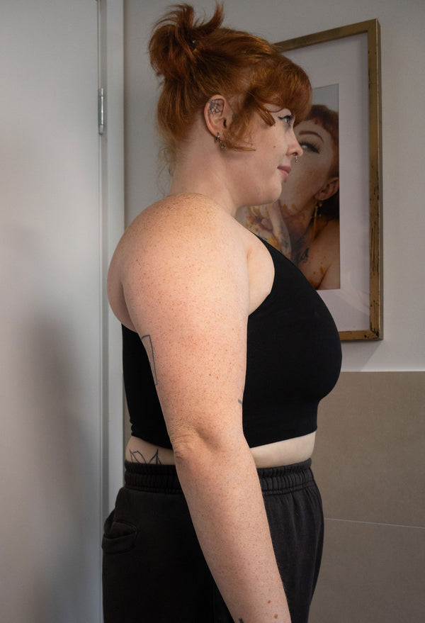 Cotton Chest Binder Crop Tank - 2 Pack