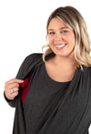 Maternity & Nursing Bamboo Soft Drape Top - 2 Pack