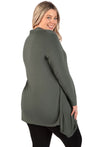 Maternity Bamboo V Neck Tunic Top