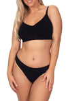 Bamboo Padded Wire Free Bra and Bikini Set