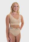 Fancy Contour High Cut Brief - Free Gift